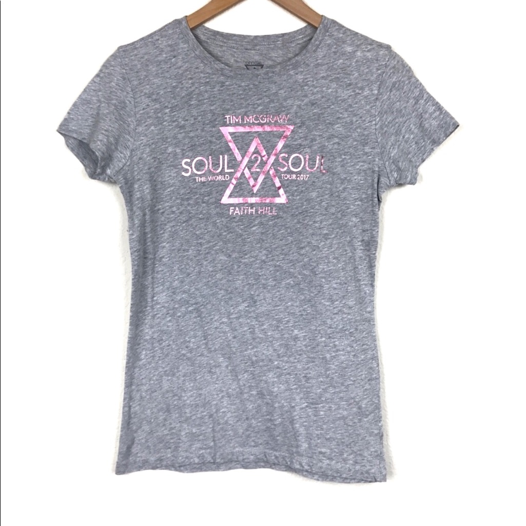 Soul 2 Soul Tim Mcgraw  Faith Hill Concert Shirt